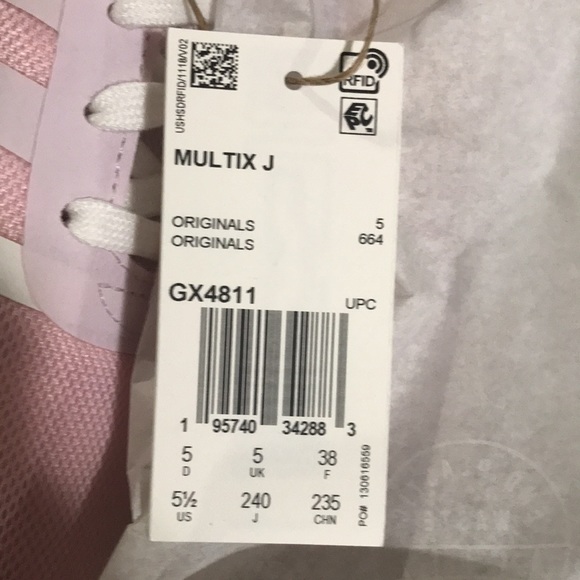 NEW ADIDAS MULTIX J 5.5 youth /7 BNIB NEW - Picture 2 of 5